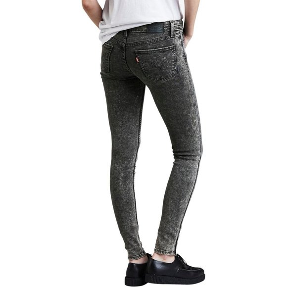 Levi's cropped ankle snap midrise jeans 29 - Picture 2 of 13